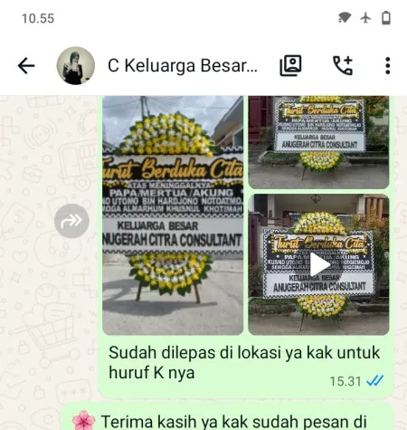 Pengiriman Papan Bunga Duka Beji Timur Beji