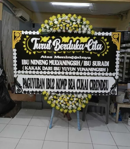 Papan Bunga Duka Beji Timur Beji
