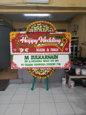 Papan Bunga di Beji Timur Beji