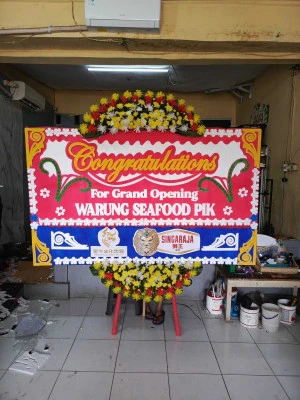 Papan Bunga di Beji Timur Beji